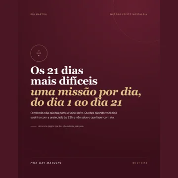Bônus Os 21 Dias
