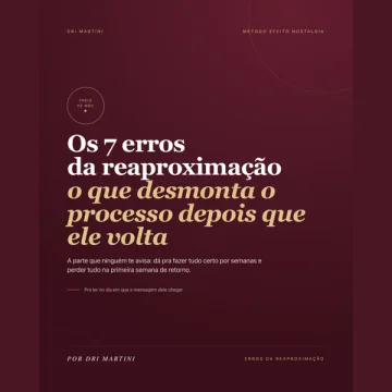 Bônus Os 7 Erros